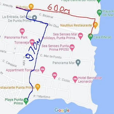 Apartamento Punta Prima Rocio Del Mar, Torrevieja, Calle Arrecife *